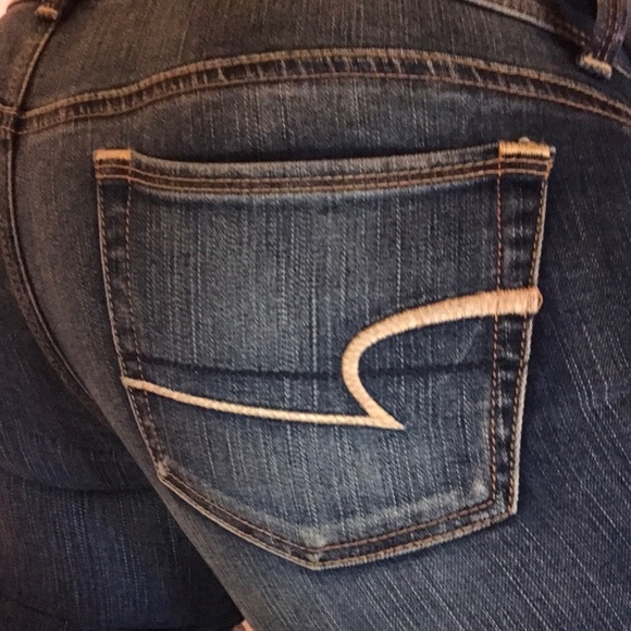 American Eagle outfitters jeans size 8 long - Picture 1 of 9